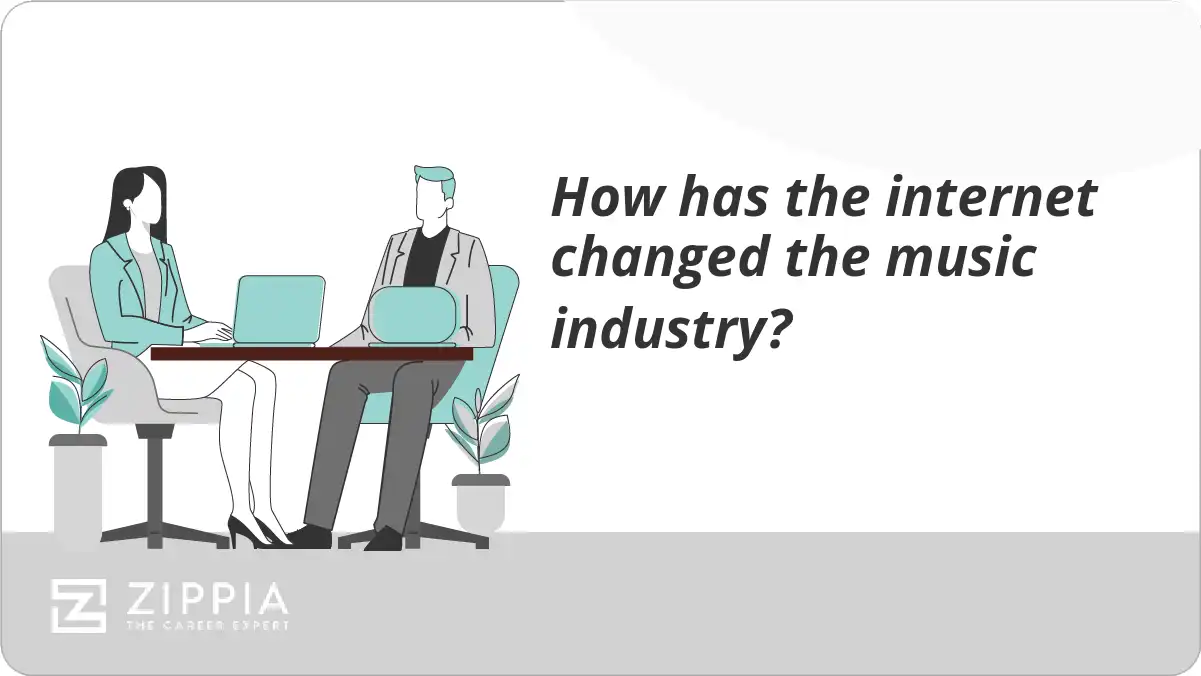 How has the internet changed the music industry?