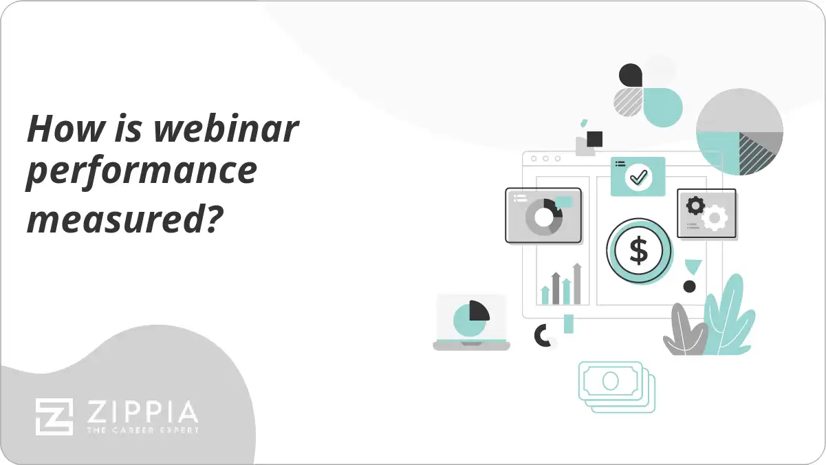 How is webinar performance measured?