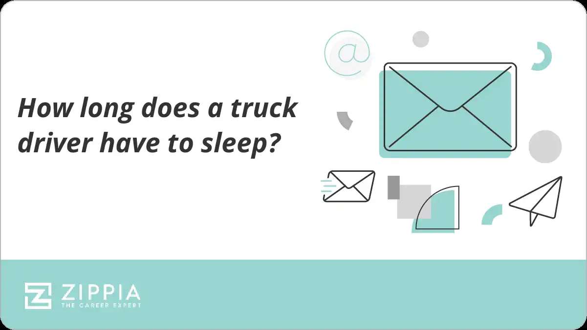 How long does a truck driver have to sleep?