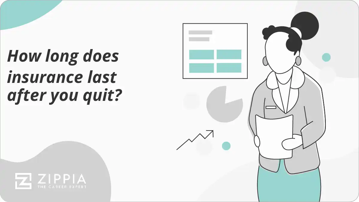 How long does insurance last after you quit?