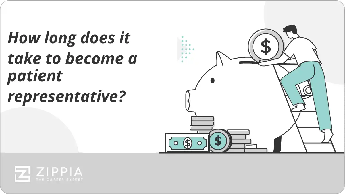 How long does it take to a patient representative? Zippia