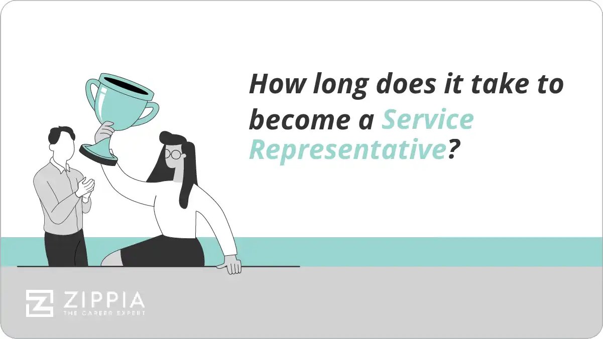 How long does it take to become a Service Representative?