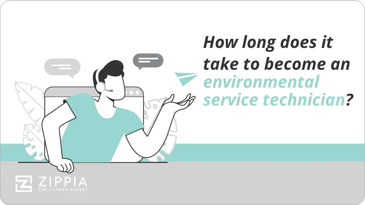 How long does it take to become an environmental service technician?