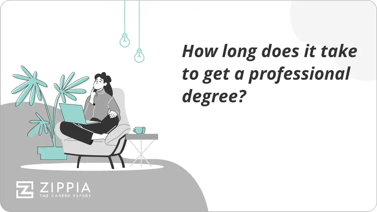 How long does it take to get a professional degree?