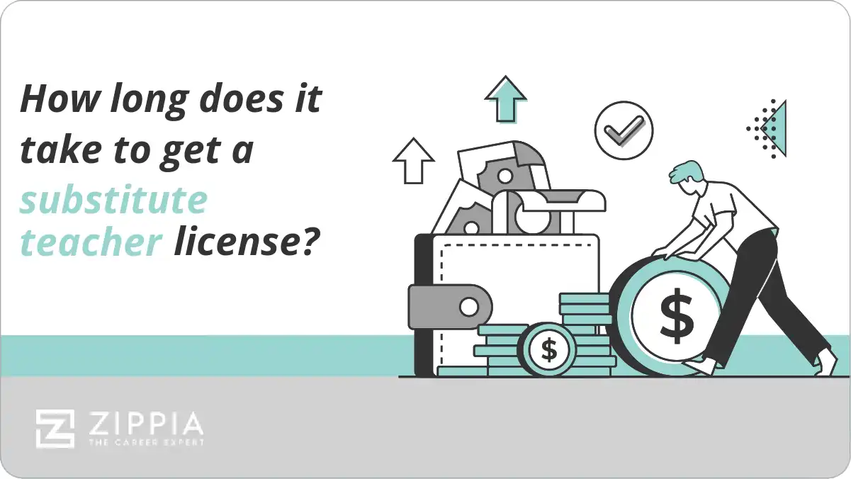 How long does it take to get a substitute teacher license?