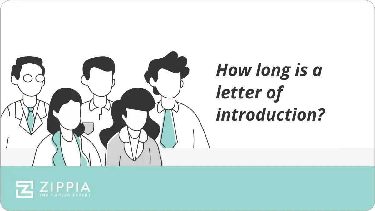 How long is a letter of introduction?