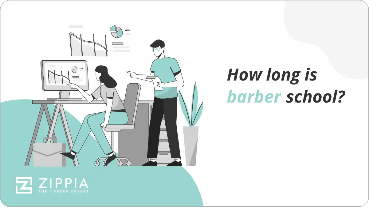 How long is barber school?