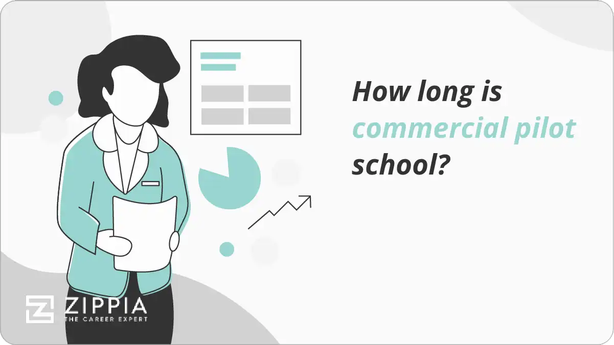 How long is commercial pilot school?