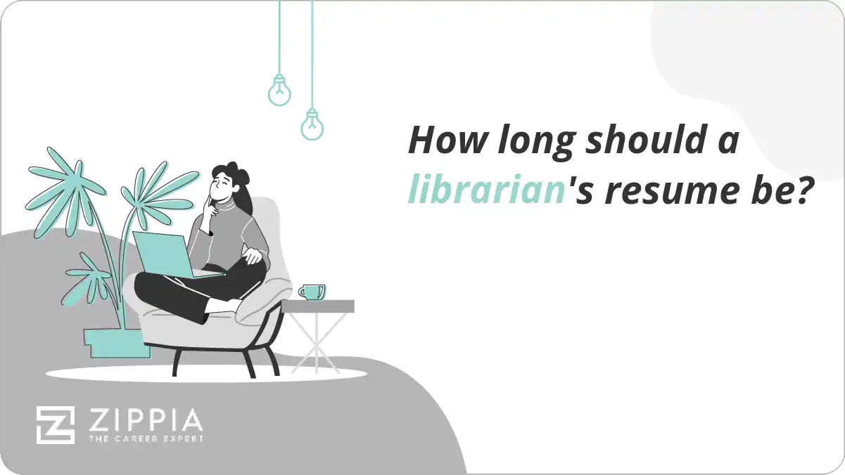 How long should a librarian's resume be?