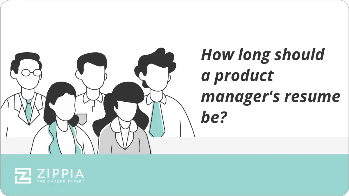 How long should a product manager's resume be?