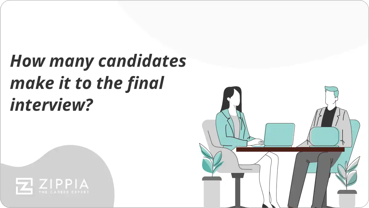 How many candidates make it to the final interview?