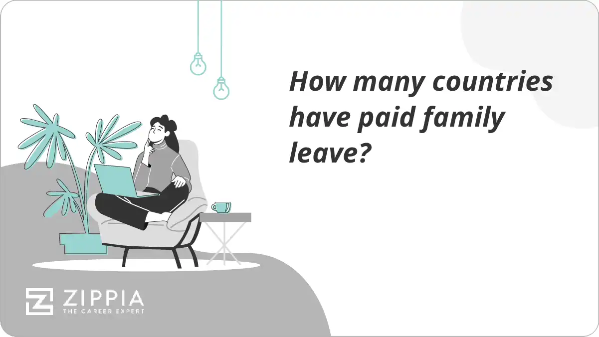How many countries have paid family leave?