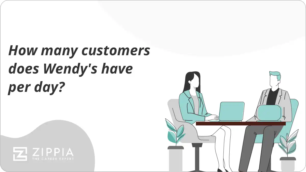 How many customers does Wendy's have per day?