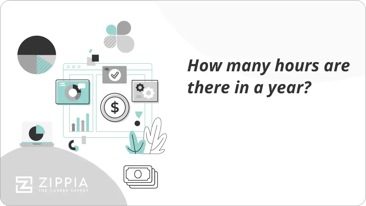 How many hours are there in a year?