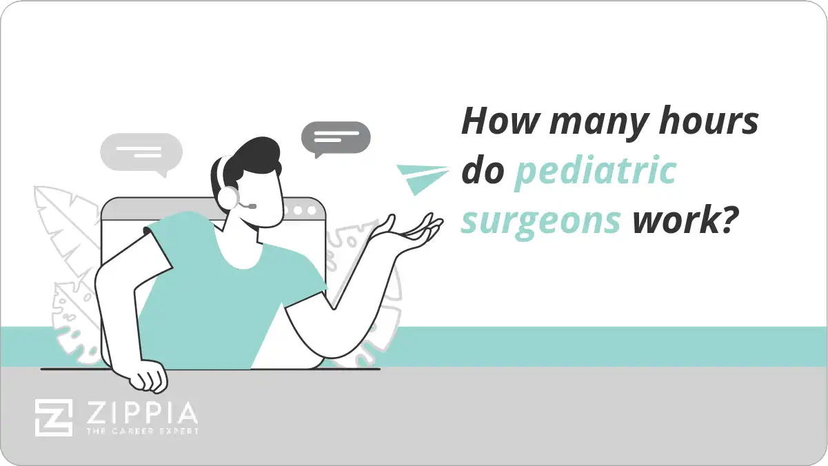 How many hours do pediatric surgeons work?