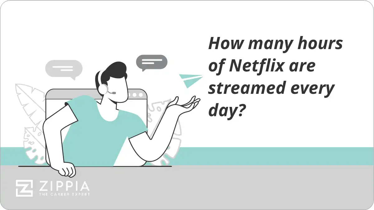 How many hours of Netflix are streamed every day? Zippia