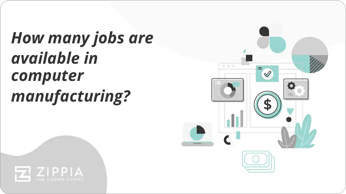 How many jobs are available in computer manufacturing?
