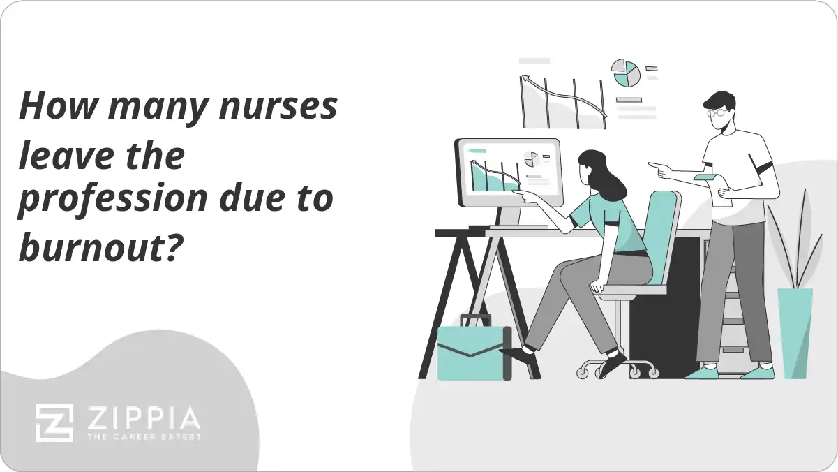 How many nurses leave the profession due to burnout?