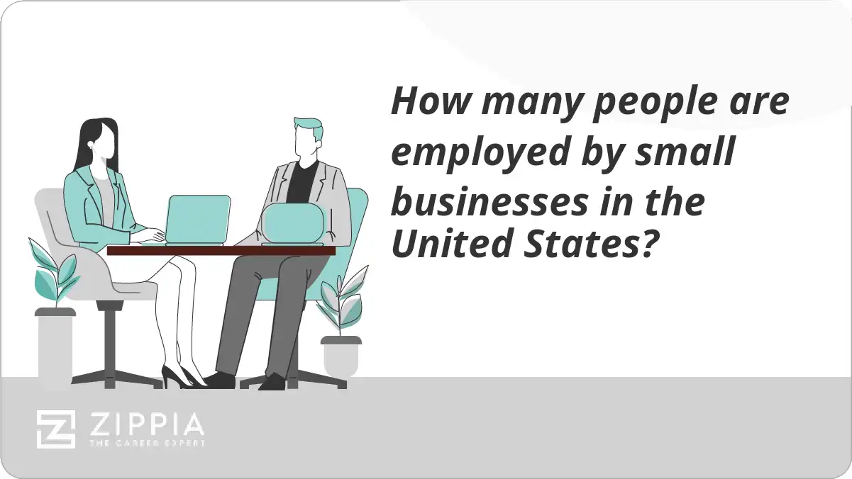 How many people are employed by small businesses in the United States?