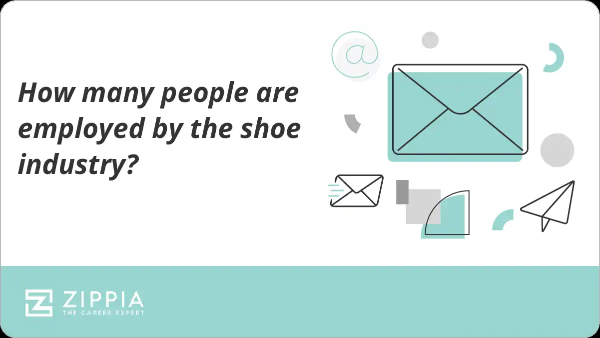 How many people are employed by the shoe industry?