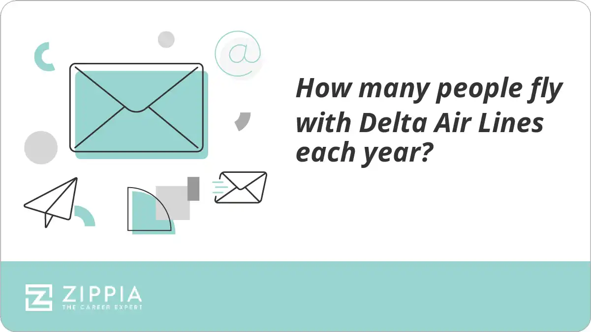 How many people fly with Delta Air Lines each year?