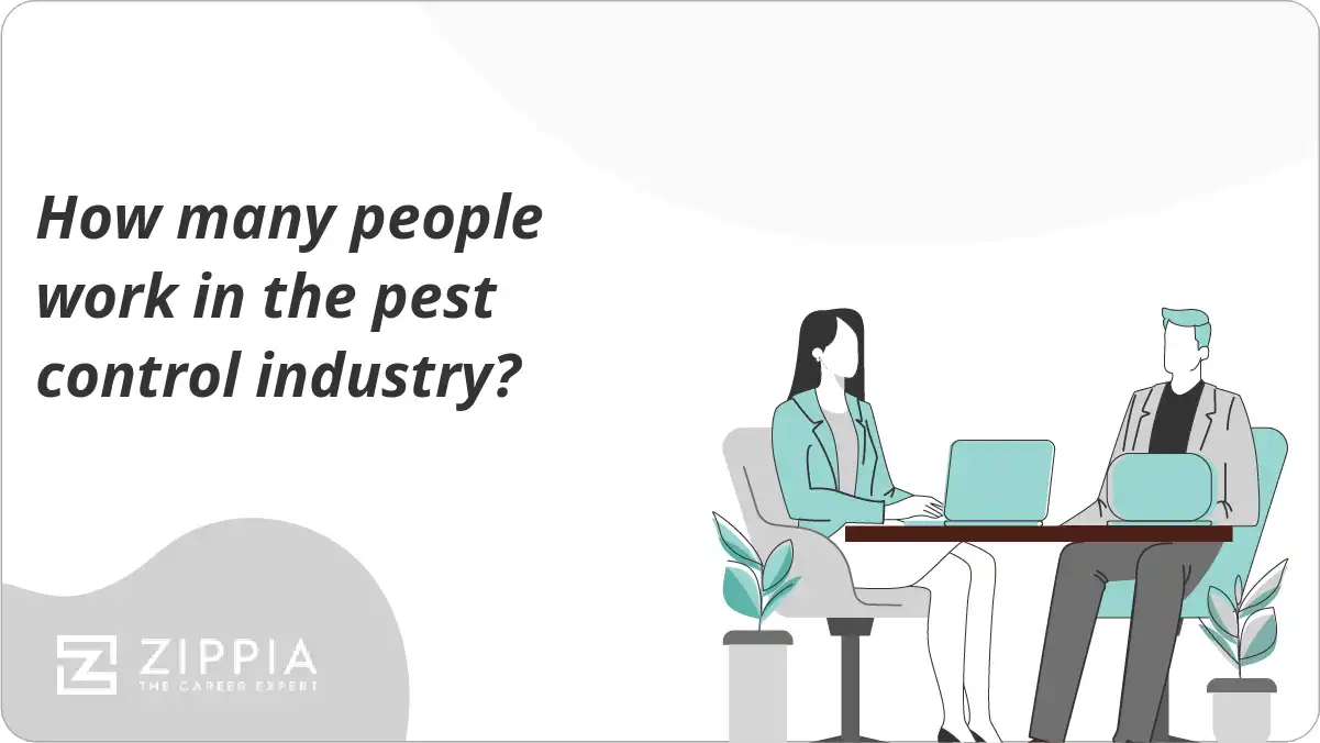 How many people work in the pest control industry?