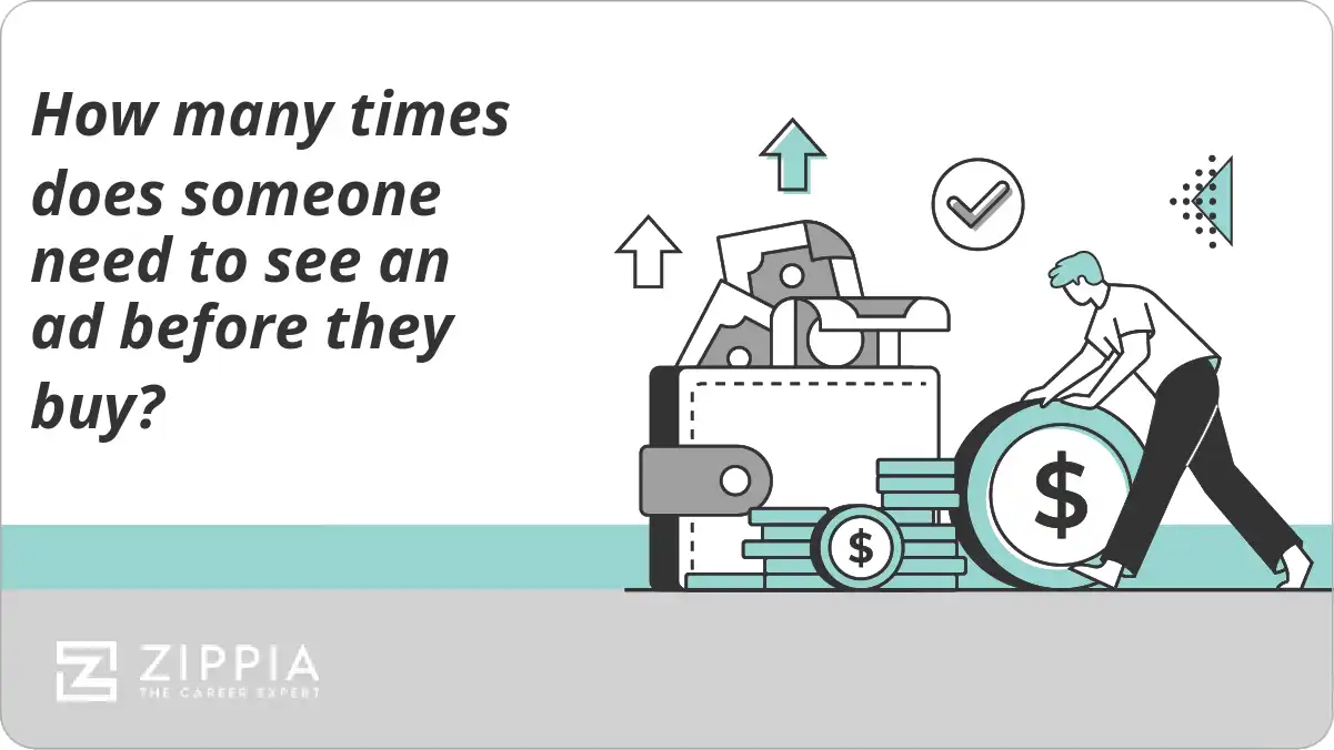 How many times does someone need to see an ad before they buy?