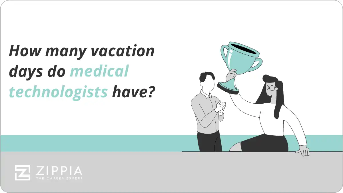 How many vacation days do medical technologists have?