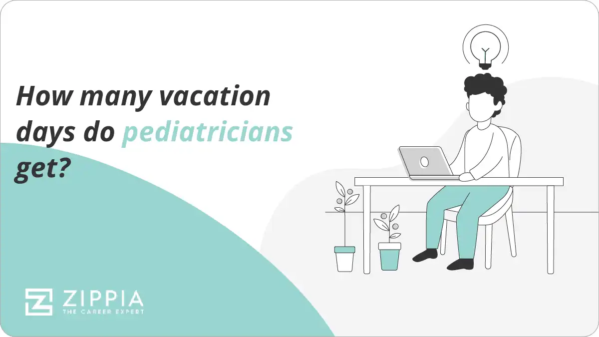 How many vacation days do pediatricians get?