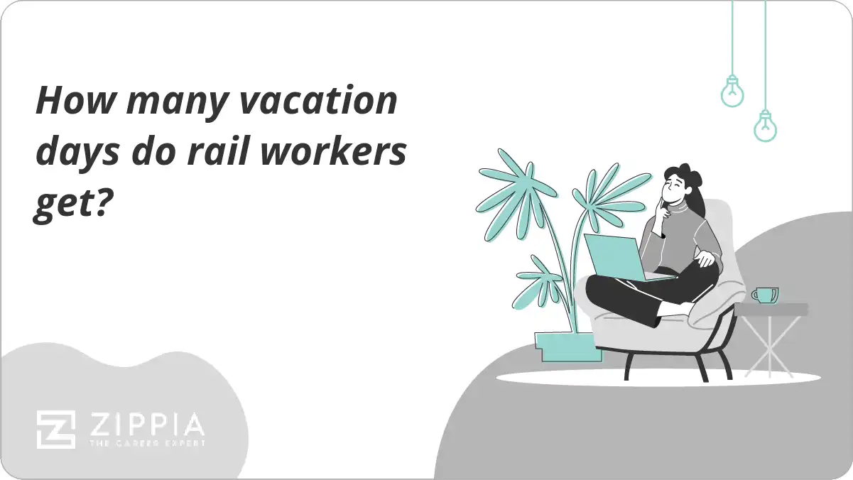 How many vacation days do rail workers get?