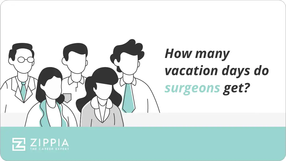 How many vacation days do surgeons get?