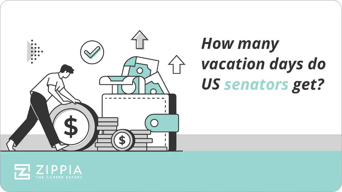 How many vacation days do US senators get?