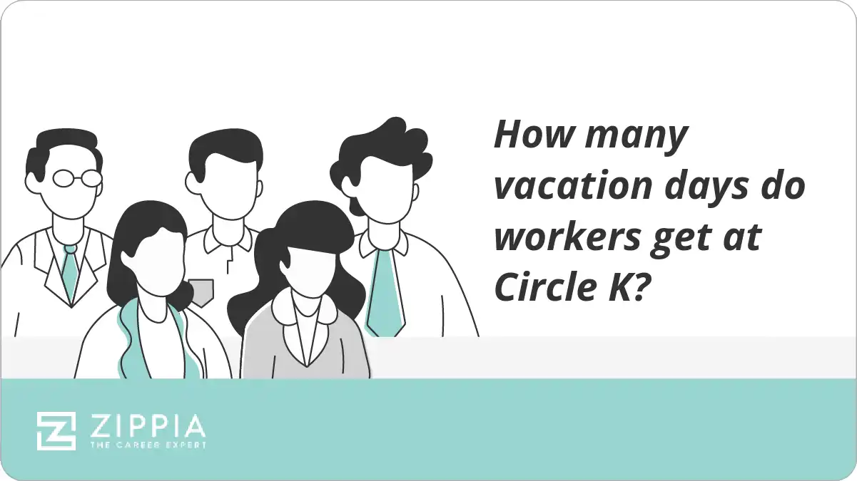 How many vacation days do workers get at Circle K?