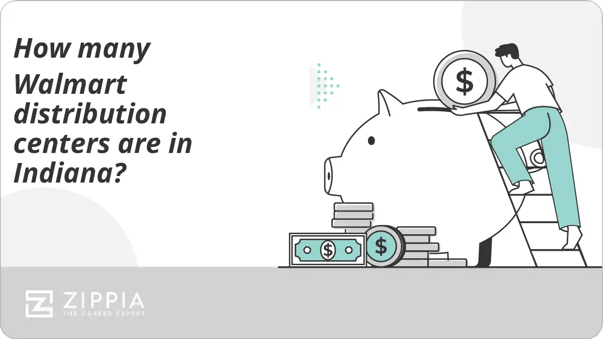 How many Walmart distribution centers are in Indiana?