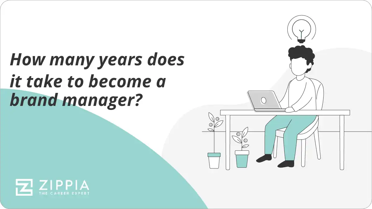 How many years does it take to become a brand manager?