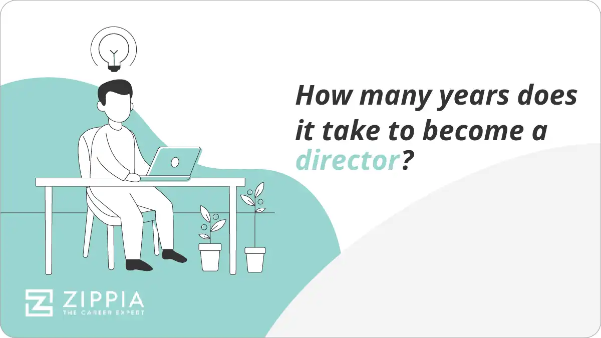 How many years does it take to become a director?