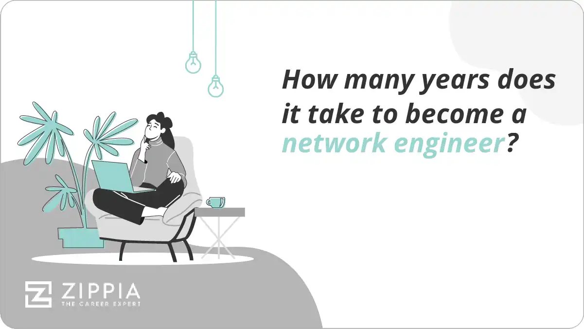 How many years does it take to become a network engineer?