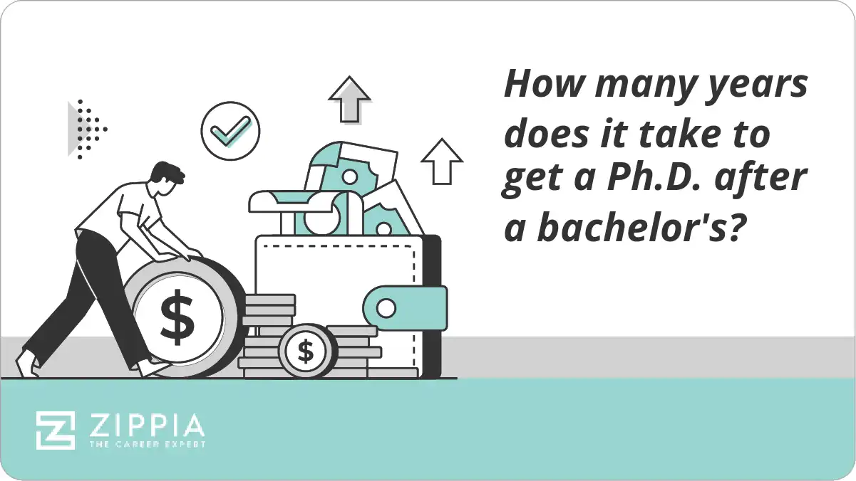 How many years does it take to get a Ph.D. after a bachelor's?