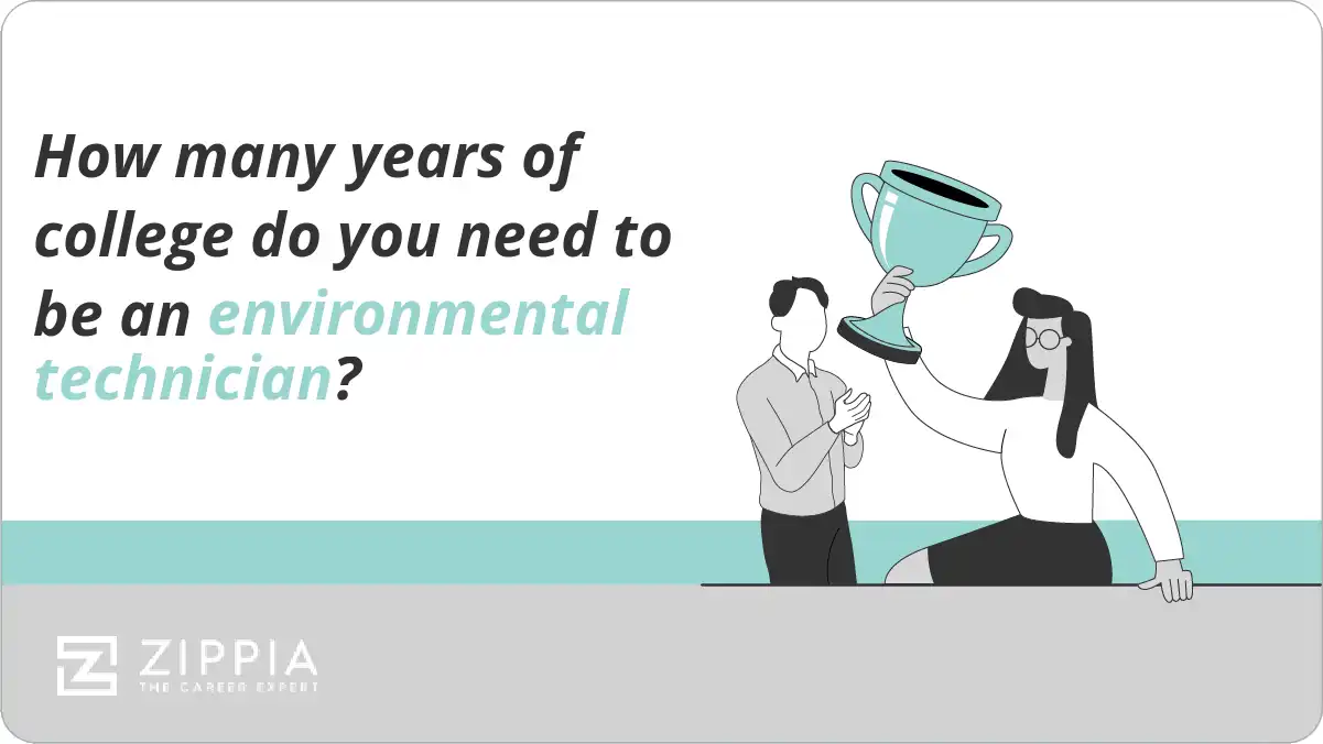 How many years of college do you need to be an environmental technician?