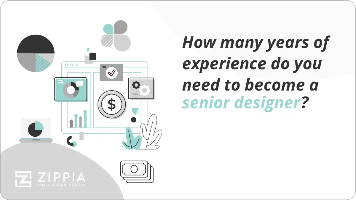 How many years of experience do you need to become a senior designer?