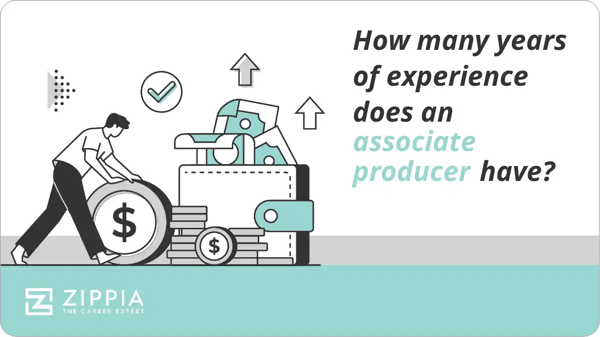How many years of experience does an associate producer have?