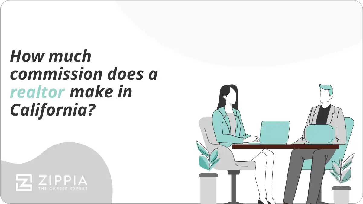 How much commission does a realtor make in California?