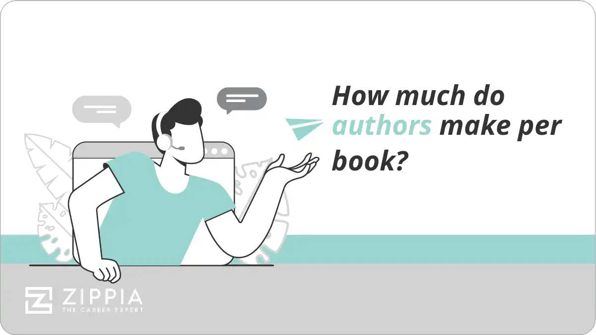 How much do authors make per book?