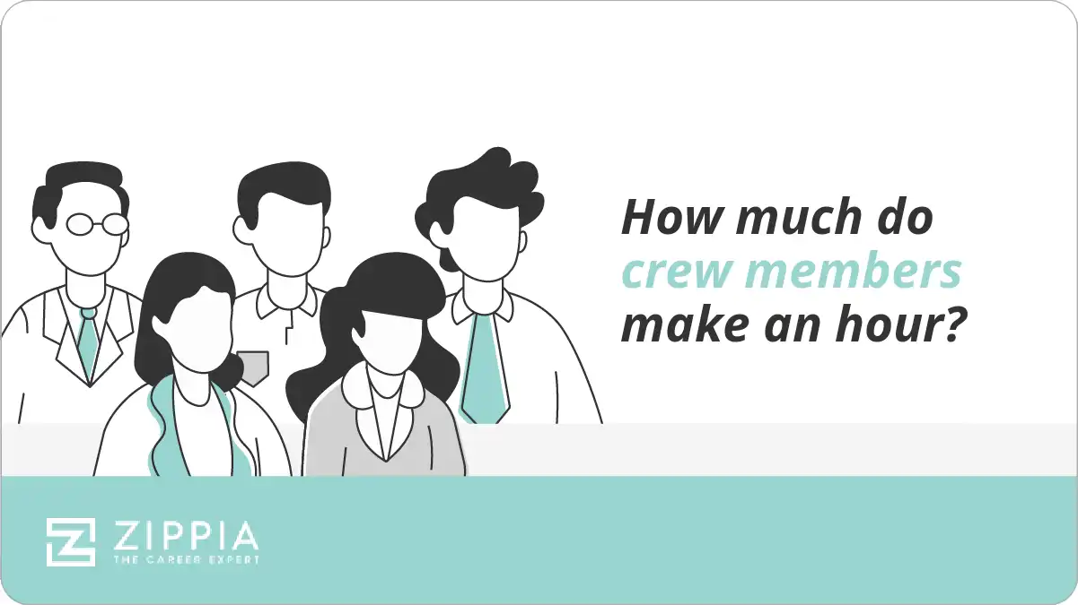 How much do crew members make an hour? Zippia