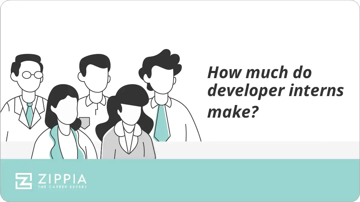 How much do developer interns make?