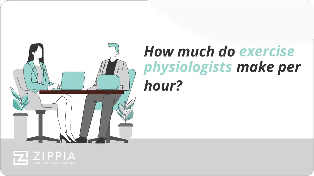 How much do exercise physiologists make per hour?