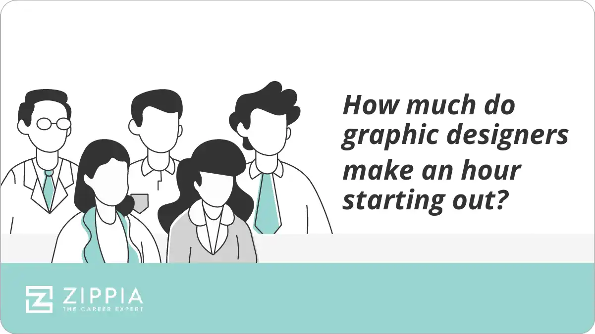 How much do graphic designers make an hour starting out?