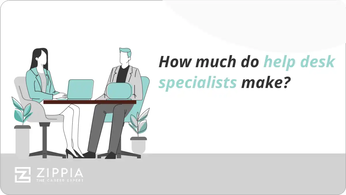 How much do help desk specialists make?