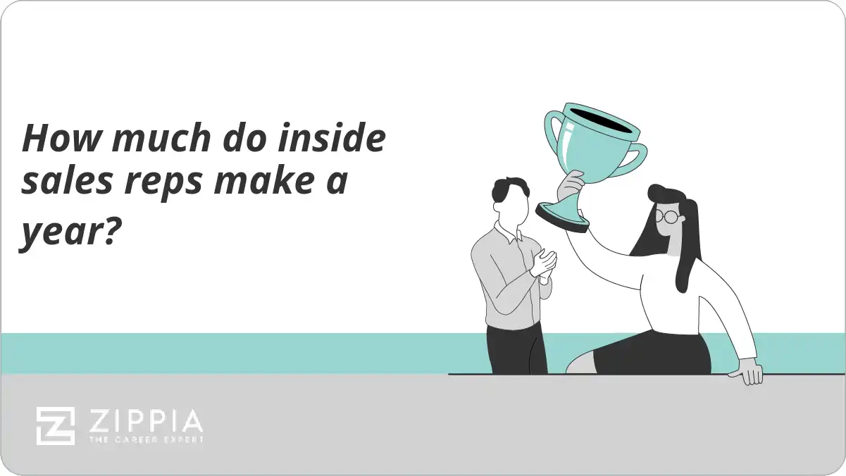 How much do inside sales reps make a year?