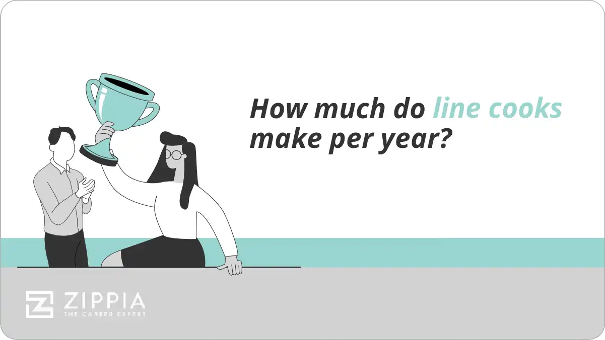 How much do line cooks make per year?